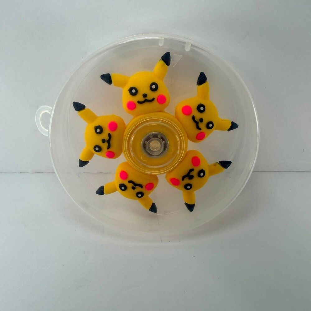 Pikachu Fidget Spinner – 5‑Head Pokémon Spinner – Stress‑Relief Desk Toy